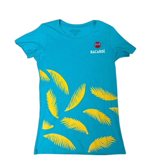 Bacardi Tops - Bacardi Tropical Graphic T-Shirt – Size Medium